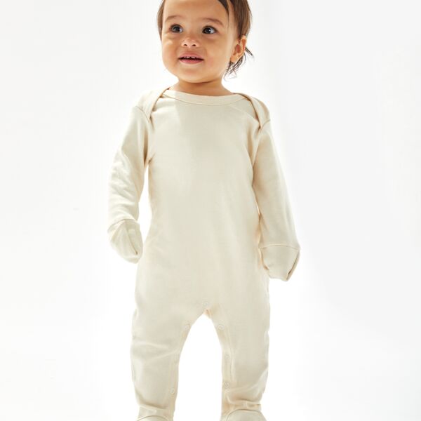 BabyBugz Baby Sleepsuit with Scratch Mitts Thumbnail
