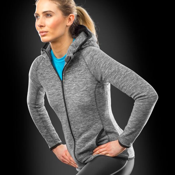 Spiro Ladies Micro Fleece Hoodie Thumbnail