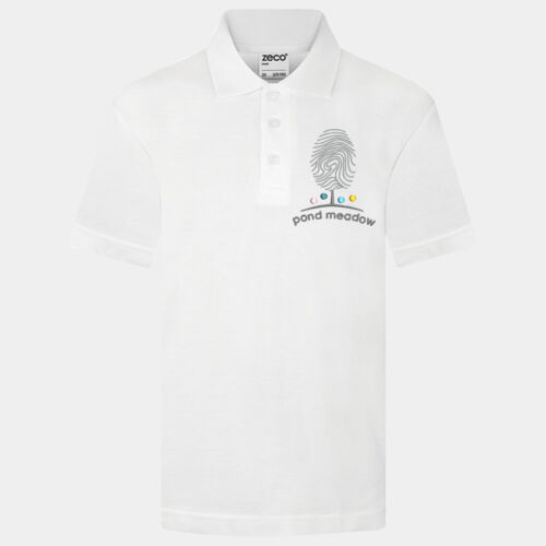 White Polo Shirt (Senior) Thumbnail